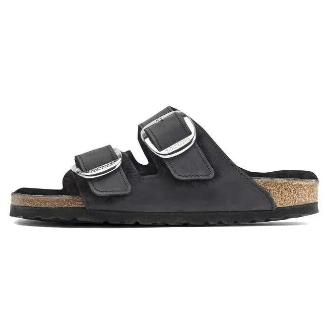 Birkenstock Arizona Big Schnalle Shearling Schwarz