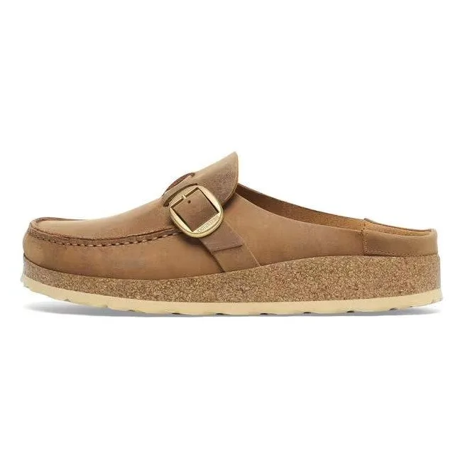 Birkenstock Buckley Geölt Leder Cognac
