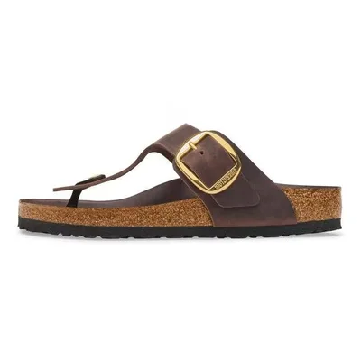 Birkenstock Gizeh Big Fibbia Oleato Pelle Habana
