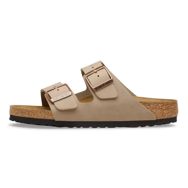Birkenstock Arizona Huilé Cuir Marron Tabacco
