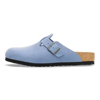 Birkenstock Boston Geölt Leder Blau Elementale