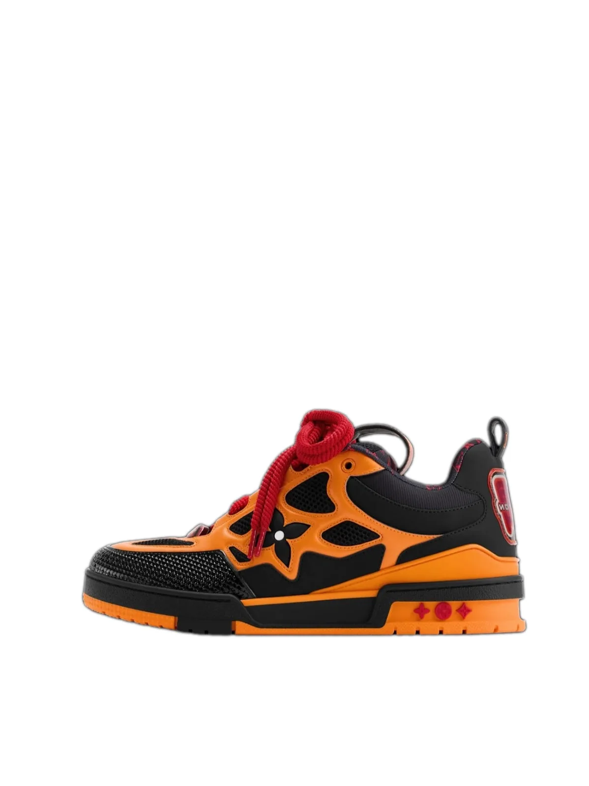 Louis Vuitton Sneaker LV Skate Orange Schwarz