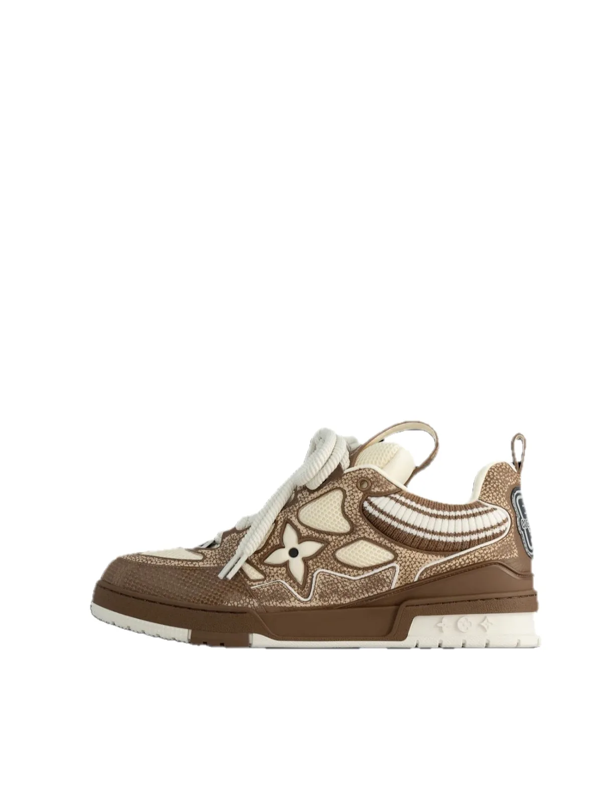 Louis Vuitton Sneaker LV Skate Marrone Bianco