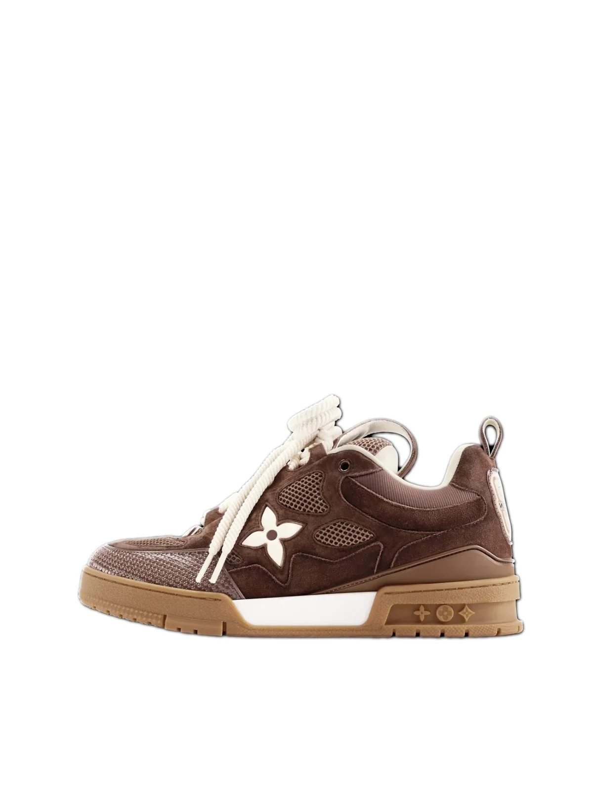 Louis Vuitton Sneaker LV Skate Marrone Sicuro