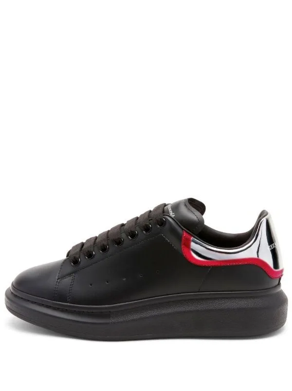 Alexander McQueen Oversize Noir Argenté