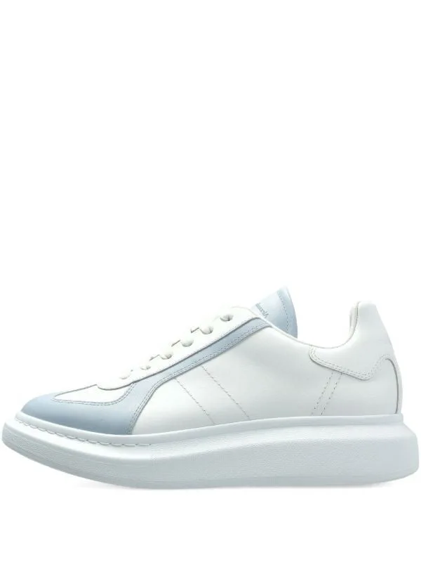 Alexander McQueen Oversize Blanc Azzurro
