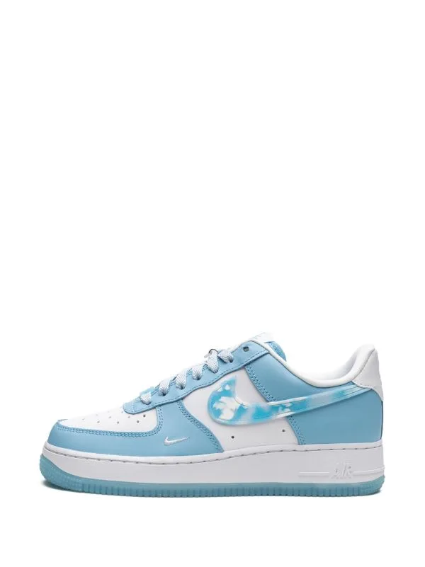 Nike Air Force 1 Celeste Blu Bianco