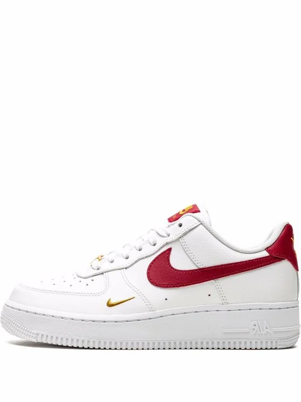 Nike Air Force Bianco Rosso