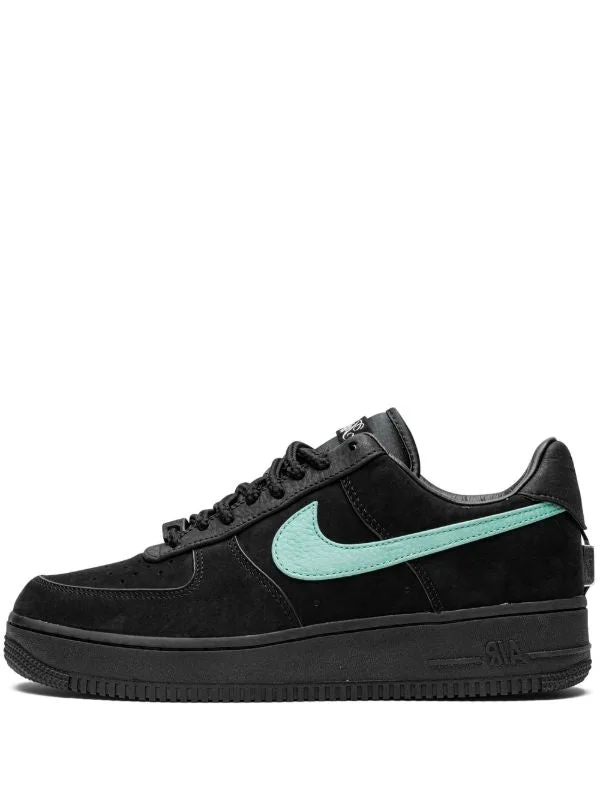 Nike Air Force 1 Schwarz Grün