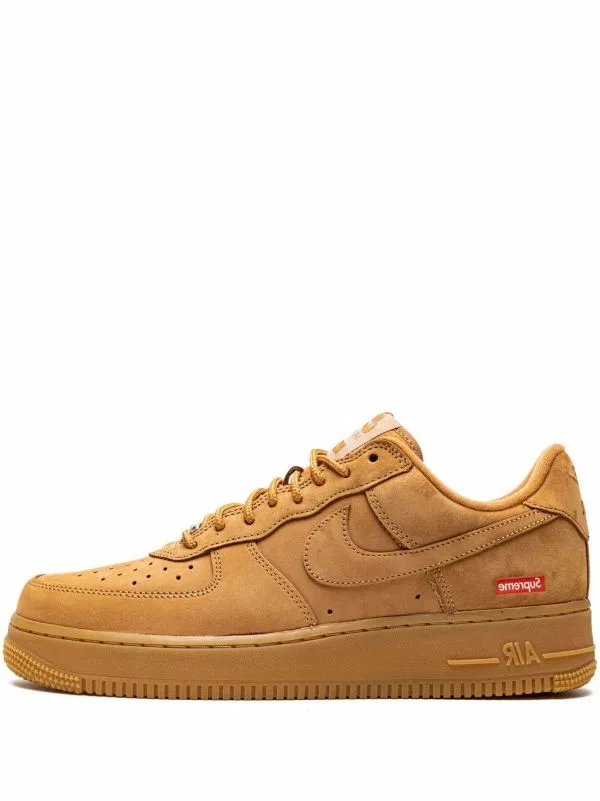 Nike Air Force 1 Supreme Braun Hell