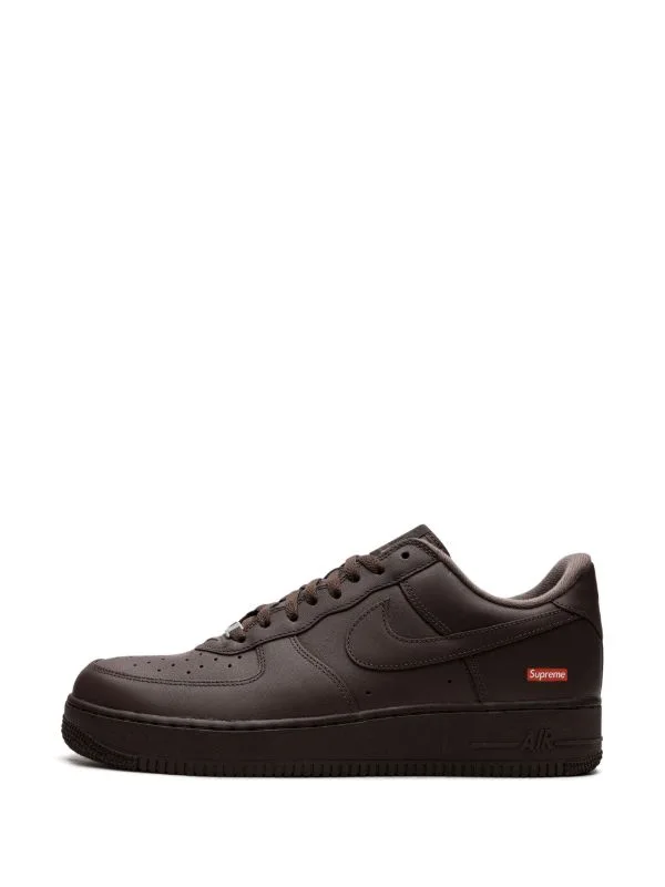 Nike Air Force 1 Supreme Marrone