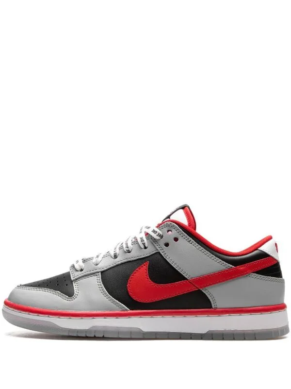Nike SB Dunk Low Schwarz Grau Rot