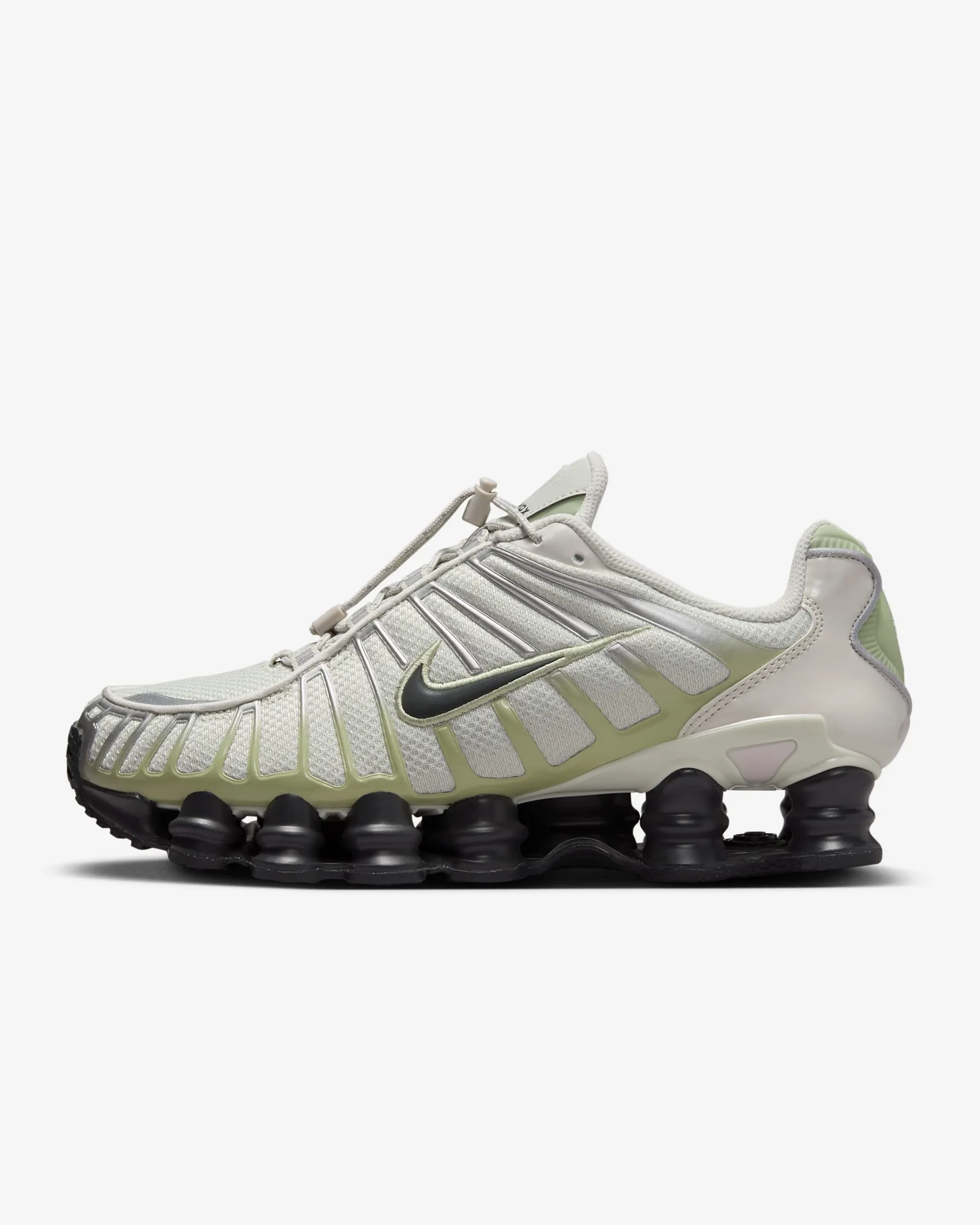 Nike Shox Beige Blanc
