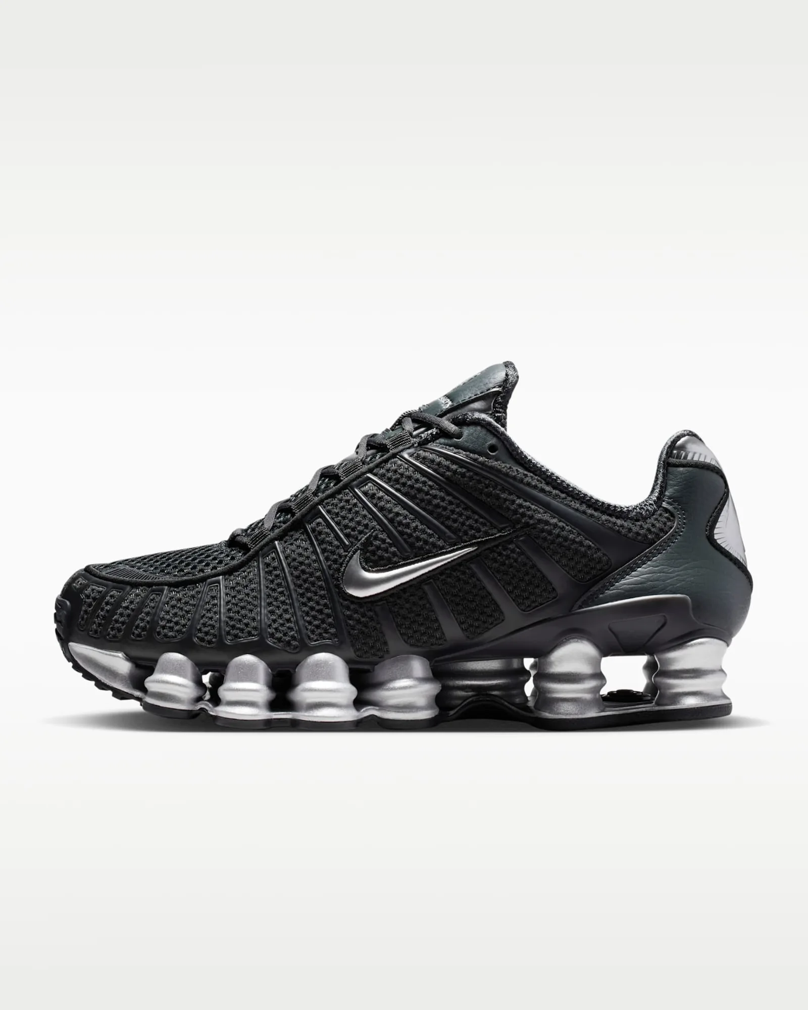 Nike Shox TL Schwarz Silber