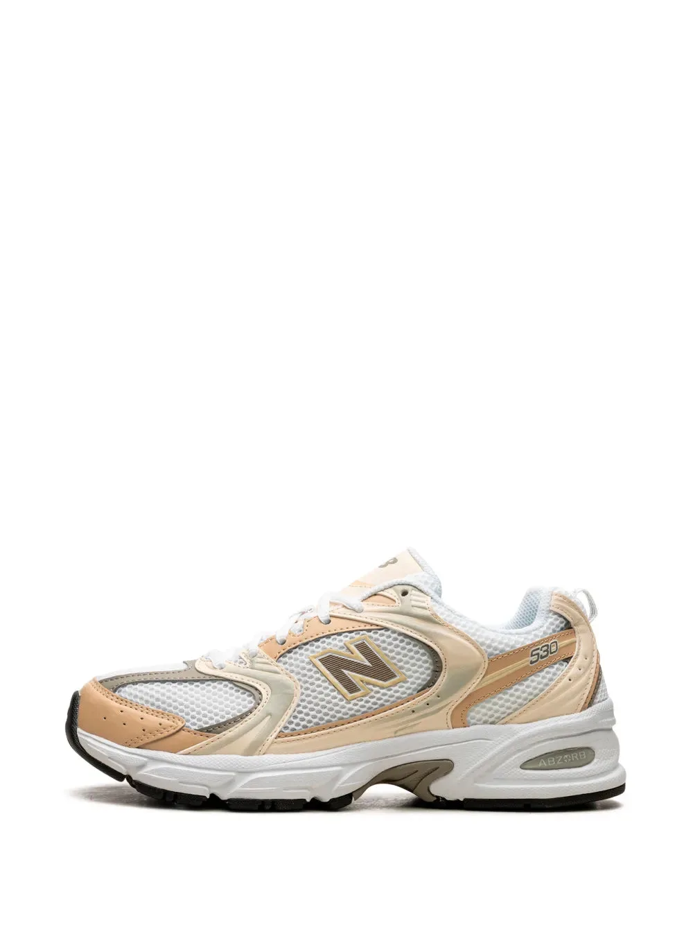 New Balance 530 bianco/dorato