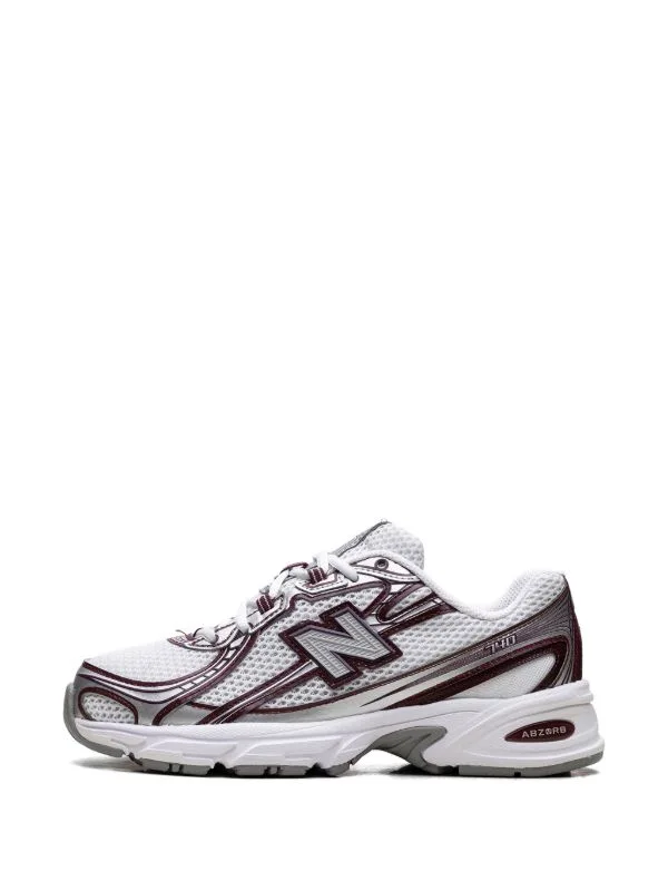 New Balance 740 Silber Schwarz Weiß