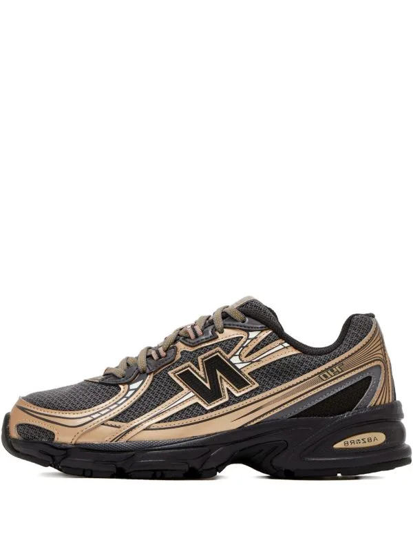 New Balance 740 Grau Dunkel Gold