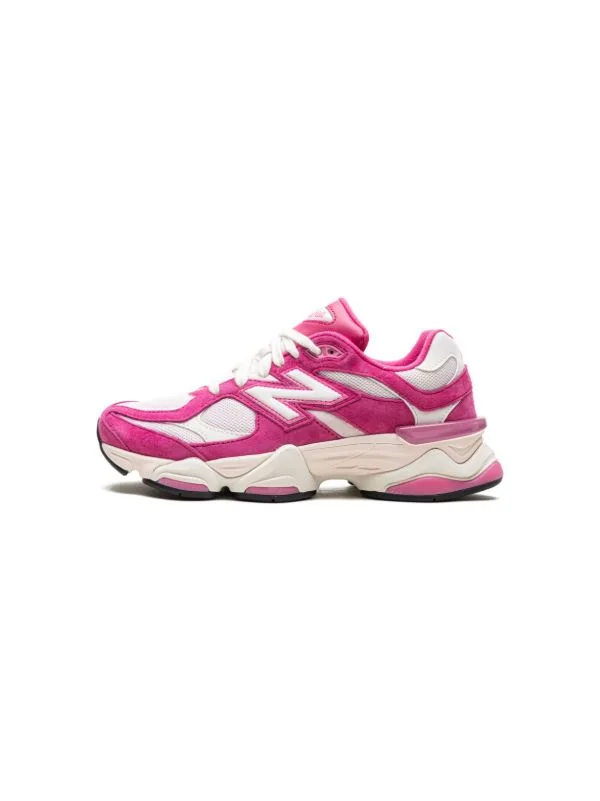 New Balance 9060 Rose Foncé Blanc