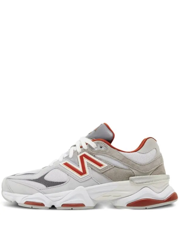 New Balance 9060 Grau Hell Rot
