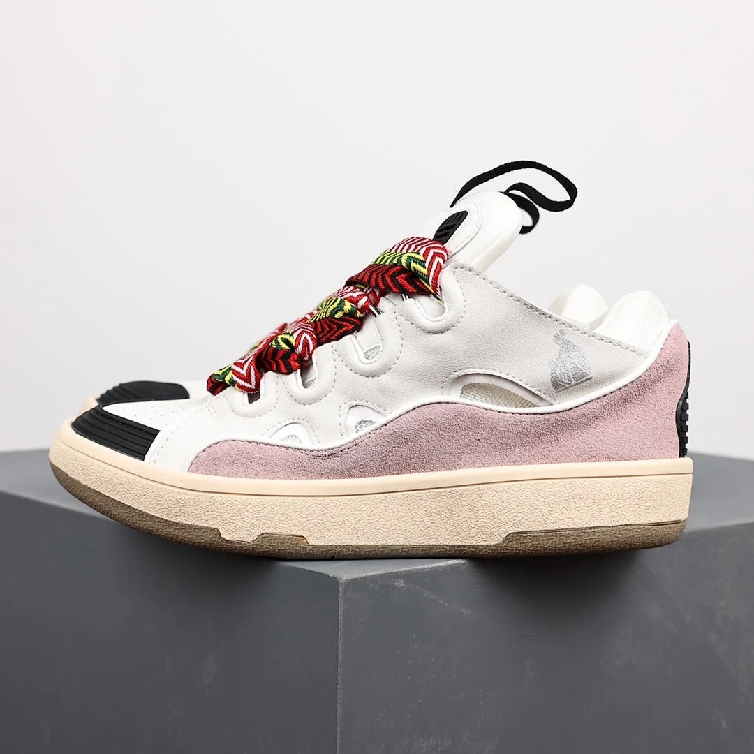 Lanvin Curb White Rosa