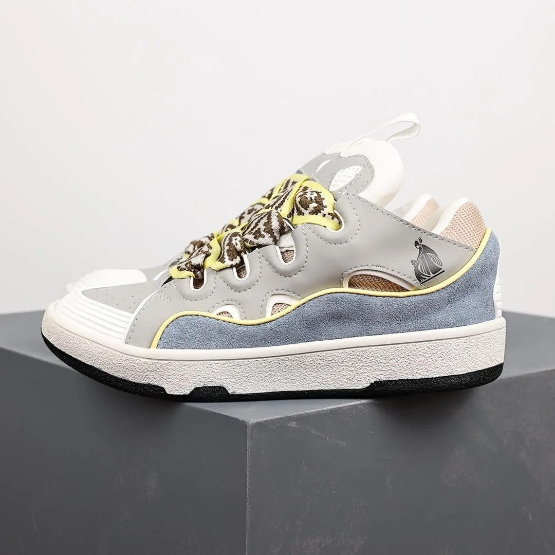 Lanvin Curb Grey Blue