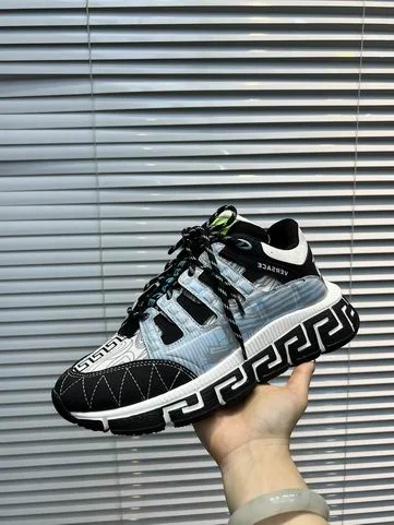Versace Trigreca Multicolore Low-Top Sneakers