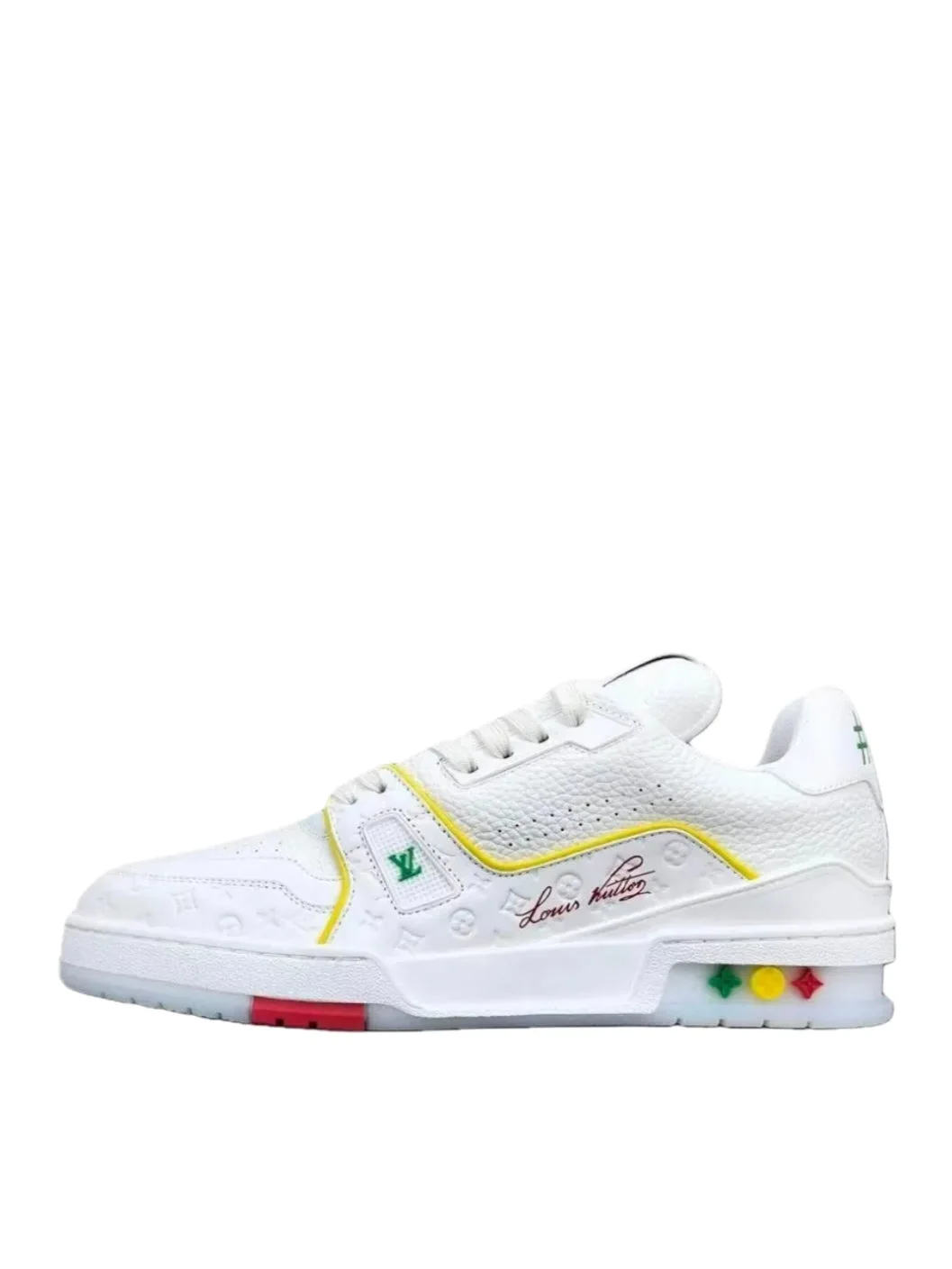 LV Trainer Weiß Gelb Louis Vuitton Sneaker