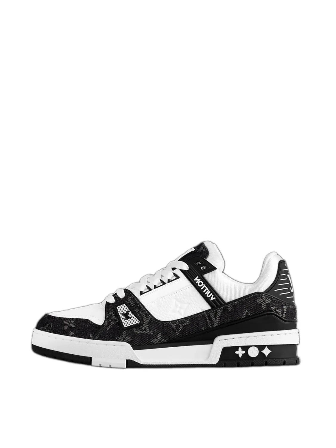 LV Trainer  Noir Blanc Louis Vuitton Sneaker