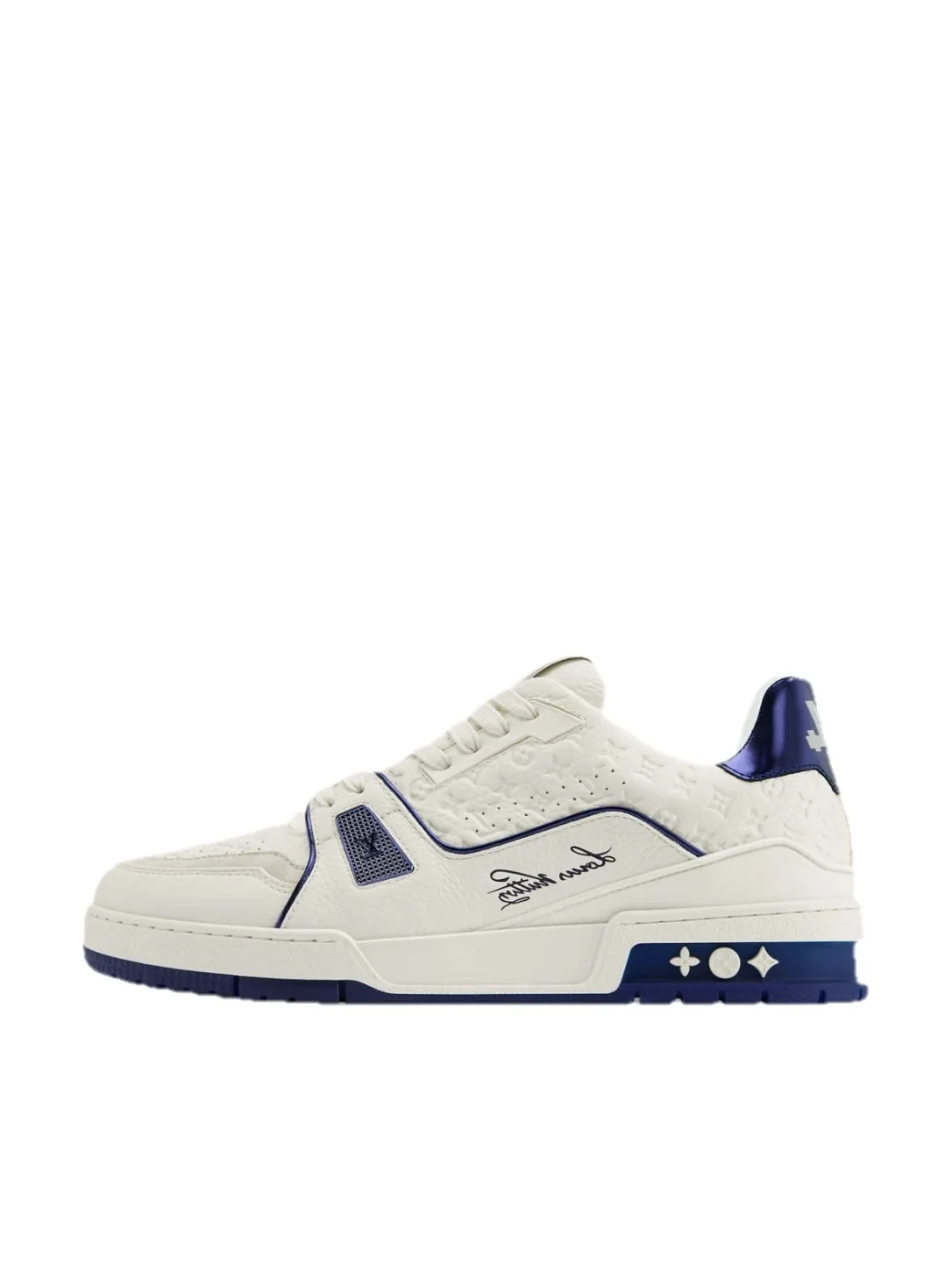 LV Trainer Bianco Blu Scuro Louis Vuitton Sneaker