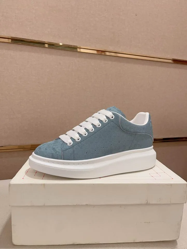 McQueen Oversize Sneaker - Flax Blu