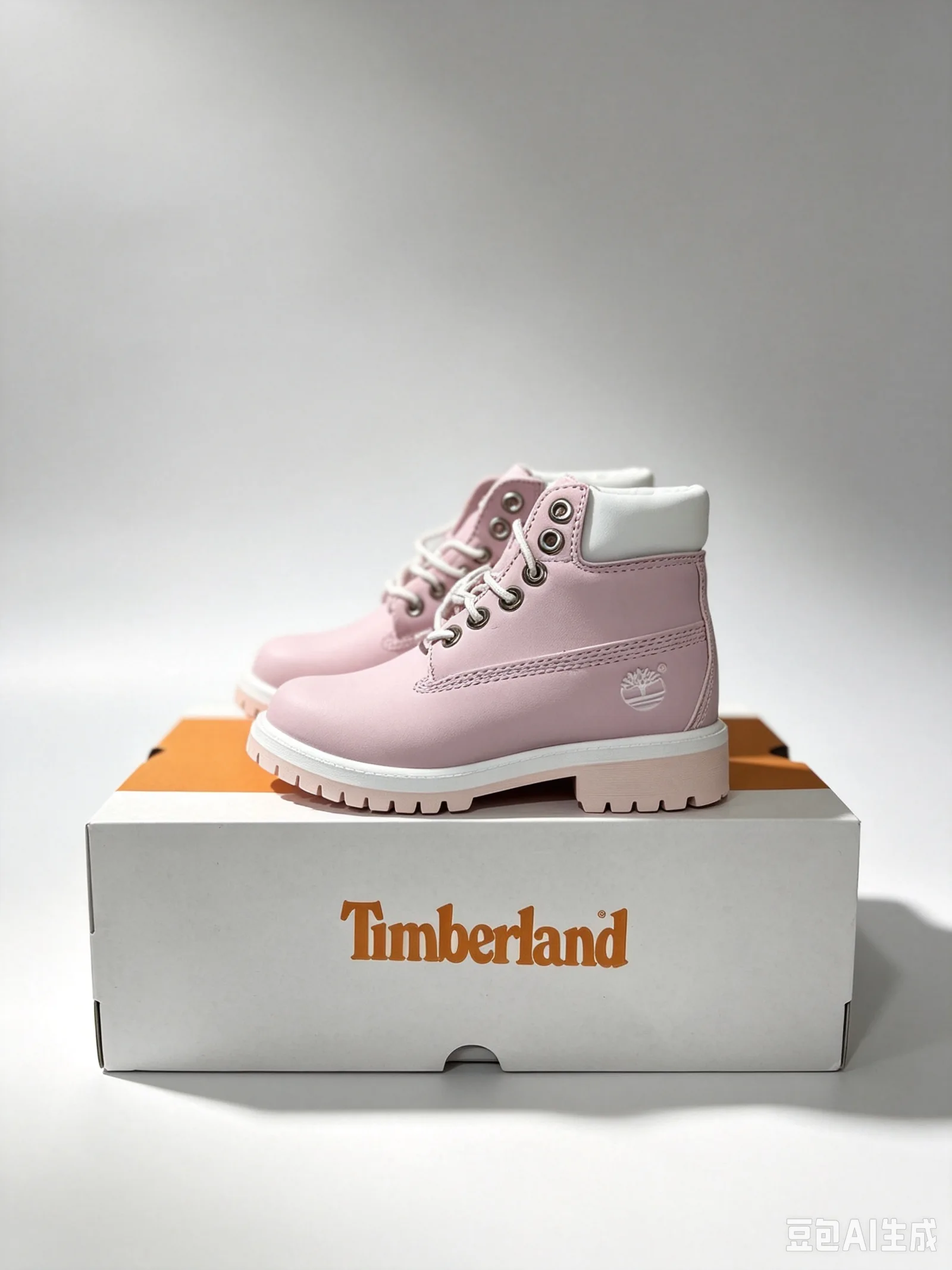 Timberland Boots Bambini Rosa taglia dal 26 al 35