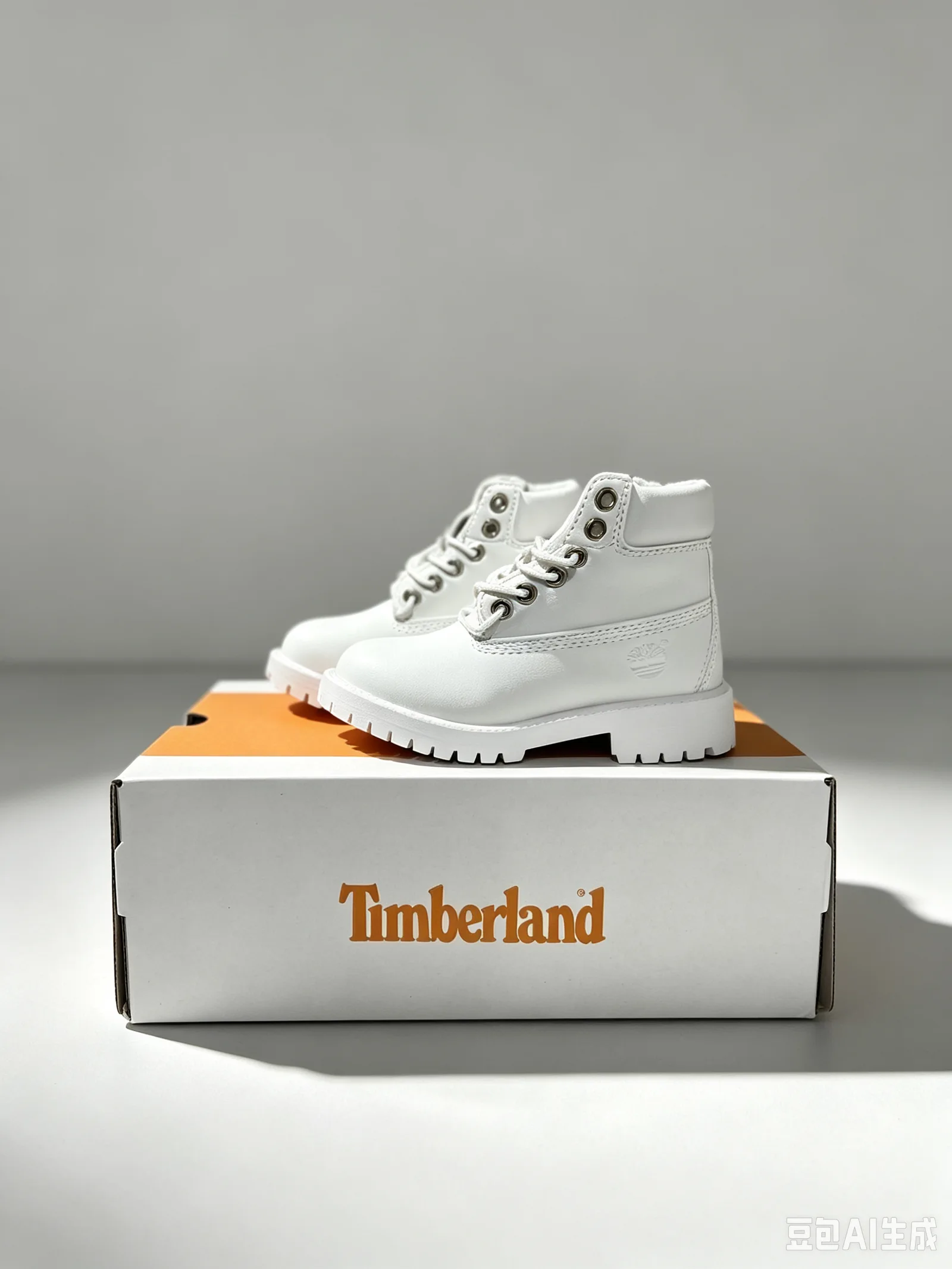 Timberland Boots Bambini Bianco taglia dal 26 al 35