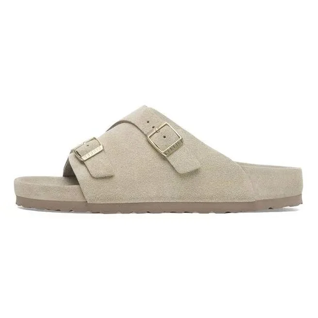 Birkenstock Zürich Daim Cuir Taupe