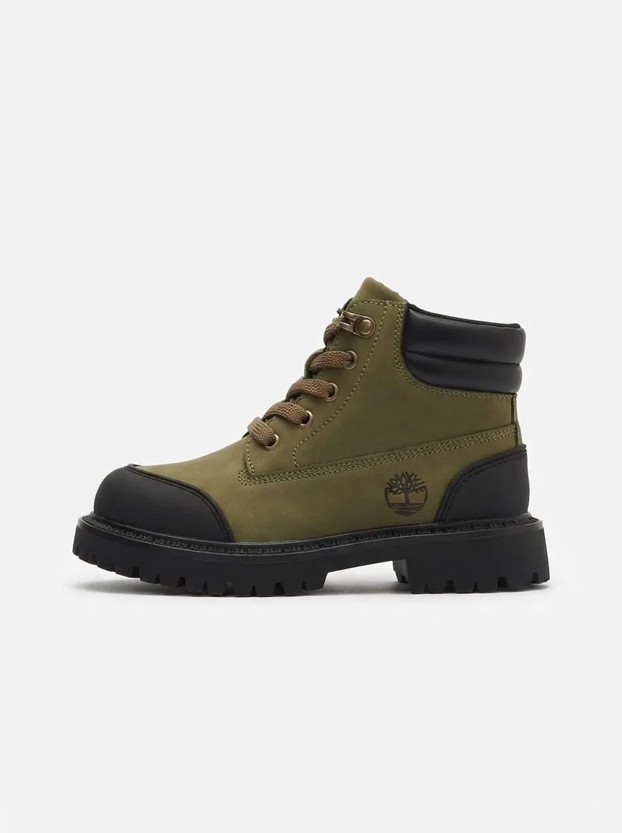 Timberland Boots Bambini Verde Oliva taglia dal 26 al 35
